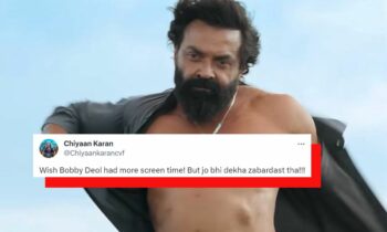 animal-movie-sandeep-reddy-vanga-bobby-deol-less-screen-time-twitter-review-villain