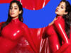 Janhvi Kapoor Makes Santa Red Look Fashionably Fiery. Kim Kapoor?