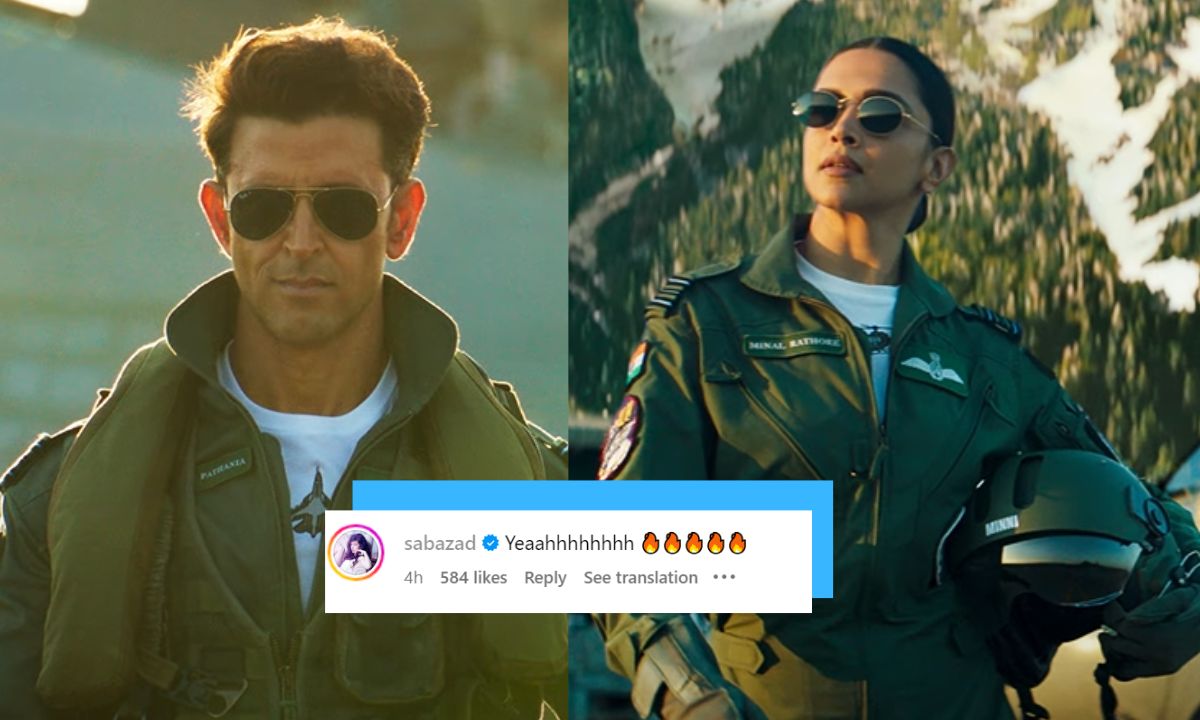 SRK, Saba Azad, Sonam Kapoor, And More Celebs Heap Praises On Fighter Teaser Ft. Hrithik Roshan, Deepika Padukone SRK, Saba Azad, Sonam Kapoor, And More Celebs Heap Praises On Fighter Teaser Ft. Hrithik Roshan, Deepika Padukone