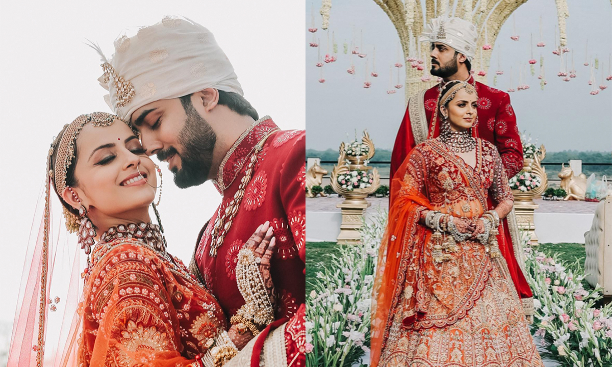 Shrenu Parikh’s Red Bridal Lehenga To Marry Beau Akshay Mhatre Is Love At First Sight! Shrenu Parikh’s Red Bridal Lehenga To Marry Beau Akshay Mhatre Is Love At First Sight!