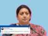 Twitter Lashes Out At Smriti Irani For Opposing Paid Period Leaves: “Our WCD Minister Lacks Empathy, Understanding”