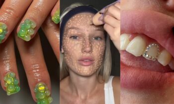 Worst-Beauty-Trends-Of-2023-Tooth-Gems-Foundation-Layering-Bubble-Nails