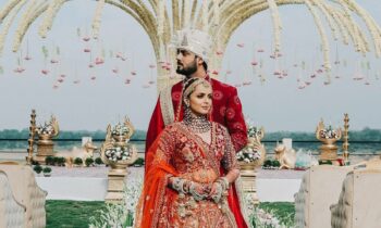 ishqbaaaz-shrenu-parikh-akshay-mhatre-official-wedding-pictures-royal-regal-grand-red-lehenga-sherwani