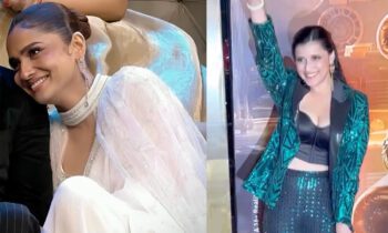 bigg-boss-17-finale-ankita-lokhande-white-cape-saree-mannara-chopra-pantsuit-pics