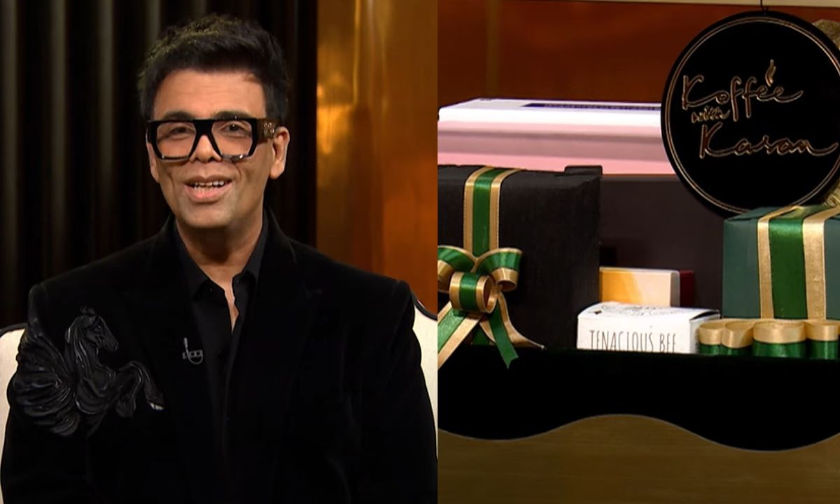 koffee-with-karan-season-8-hamper-electronic-gadgets-chocolates-beauty-products-karan-johar-disney-plus-hotstar