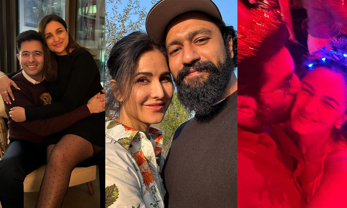 From Parineeti Chopra, Raghav Chadha To Alia Bhatt, Ranbir Kapoor And Raha, Here’s How Celebs Welcomed 2024!
