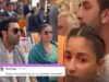 Internet Loves How Ranbir Kapoor Held Alia Bhatt To Protect Her From Crowd During Ram Lalla Darshan In Ayodhya