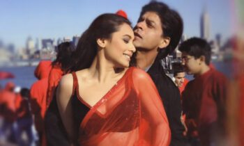 rani-mukerji-tumhi-dekho-na-froze-shooting-chiffon-saree-karan-johar