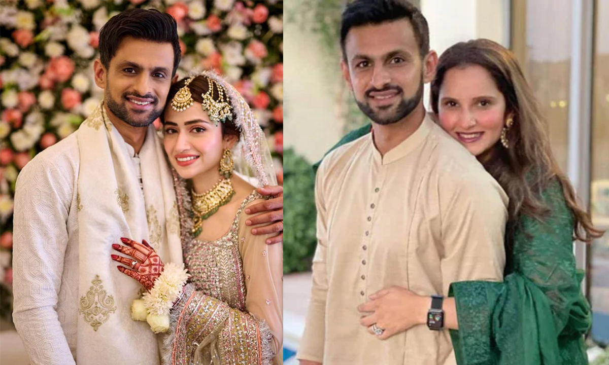 Amid Divorce Rumours With Sania Mirza, Shoaib Malik Marries Pakistani Actress Sana Javed. Drops New Pics!