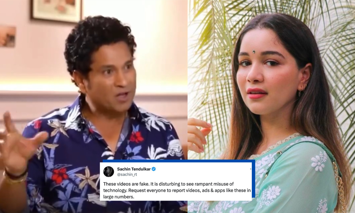 Sachin Tendulkar Exposes Deepfake Video Of Him Saying Sara Tendulkar Earns From An App, Demands Quick Action!