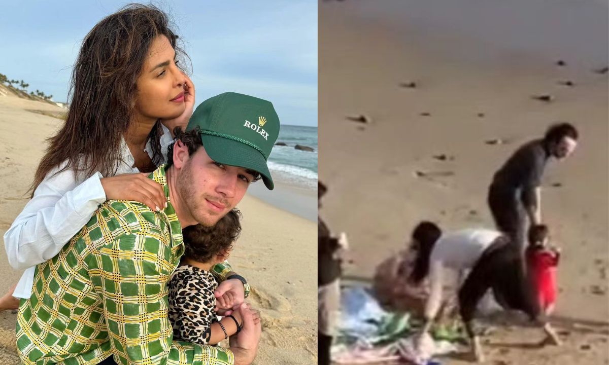 Priyanka Chopra, Nick Jonas Throw An Intimate Beach Party To Celebrate Malti Marie’s Second Birthday!