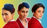 Crew Posters: Kareena Kapoor, Tabu, And Kriti Sanon’s Face Cards Have Our Attention!