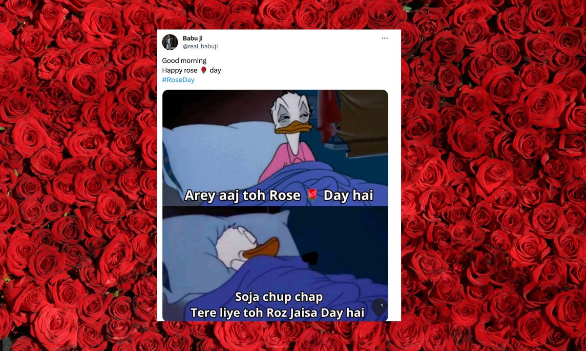 People Of Twitter Celebrate Rose Day Like Roz Jaisa Day With Hilarious Memes!