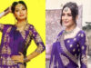 Madhuri Dixit Recreates Her Purple Saree Look From Hum Aapke Hain Koun. Fans Think The Hairstyle Is A Miss!