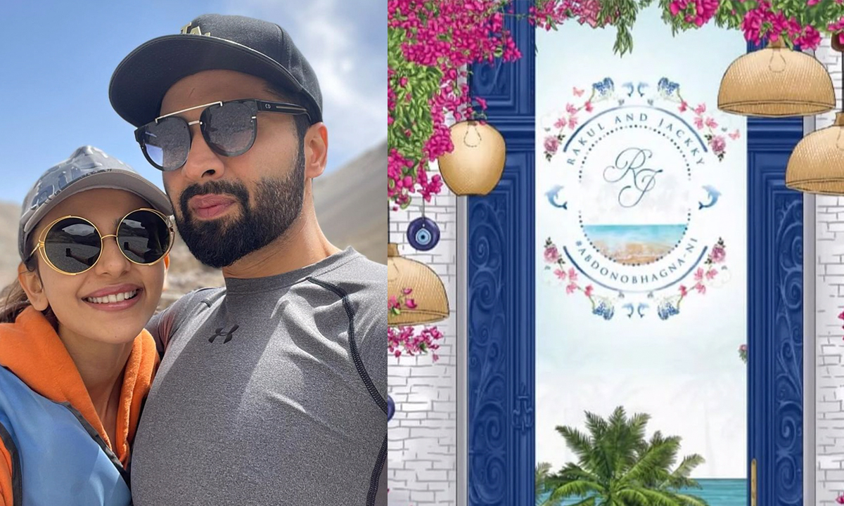 Rakul Preet, Jackky Bhagnani To Have A Beach Side Wedding On Feb 21, Reveals Their Wedding Invitation Rakul Preet, Jackky Bhagnani To Have A Beach Side Wedding On Feb 21, Reveals Their Wedding Invitation
