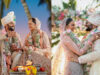 Rakul Preet Turns Bride In Pastel Pink Lehenga, Groom Jackky Bhagnani Dons Ivory Sherwani. What A Dreamy Couple!