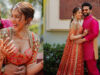 Rakul Preet Singh Pays Ode To Her Punjabi Roots With Phulkari Mirror Look In Mehendi Pics With Jackky Bhagnani