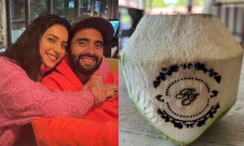 rakul-preet-singh-jackky-bhagnani-wedding-festivities-in-goa-food-card-guests-surprise-song