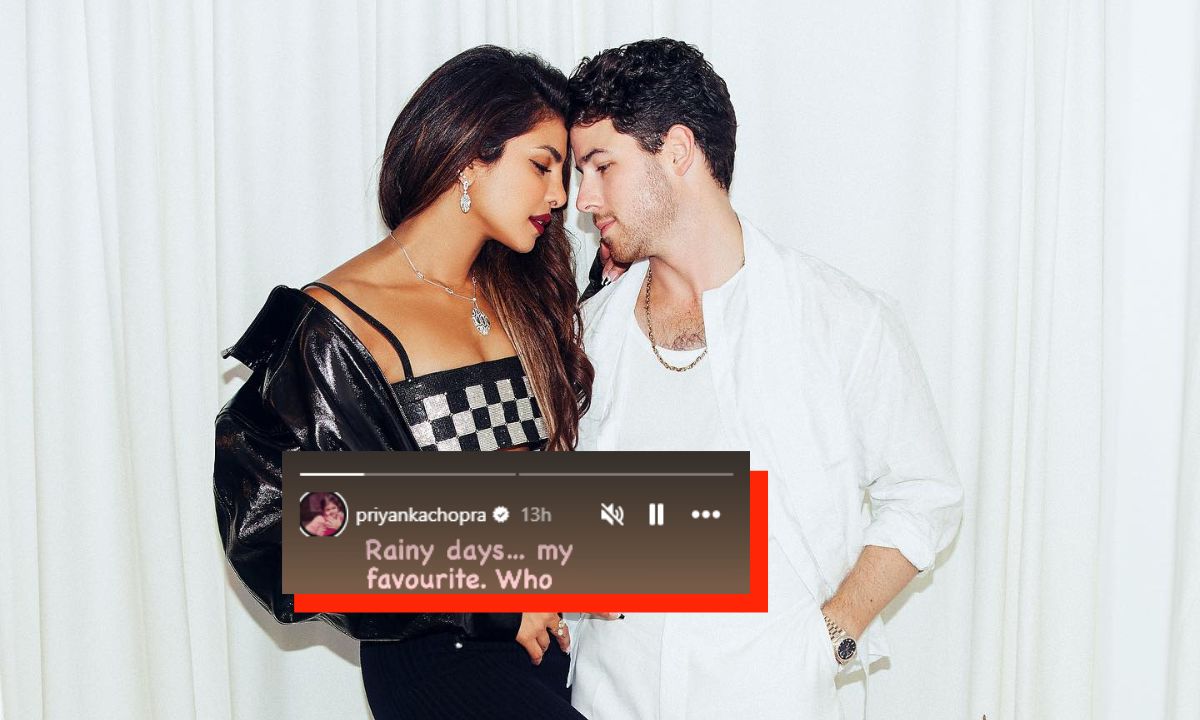 Priyanka Chopra, Nick Jonas Enjoy A Rainy Day In New Home After Vacating $20 Million LA Mansion