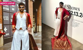 sahil-salathia-pays-homage-to-mother-wear-35-year-old-benarasi-saree-as-cape-at-New-york-fashion-week