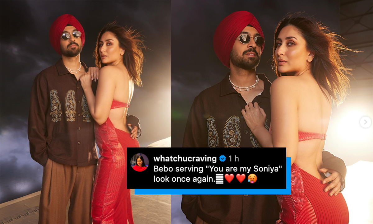 Diljit Dosanjh Drops HOT Pics With Queen Kareena Kapoor Khan From Crew Song Shoot. We Cannot Breathe