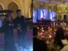 Surbhi Chandna, Karan Sharma Twin In Shimmery Black Outfits For Sufi Night. We’re Loving The Classy Decor!