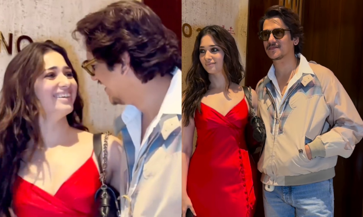 Vijay Varma Offering To Hold Girlfriend Tamannaah Bhatia’s Handbag Is Such A Green Flag. Where Are Men Like Him? Vijay Varma Offering To Hold Girlfriend Tamannaah Bhatia’s Handbag Is Such A Green Flag. Where Are Men Like Him?