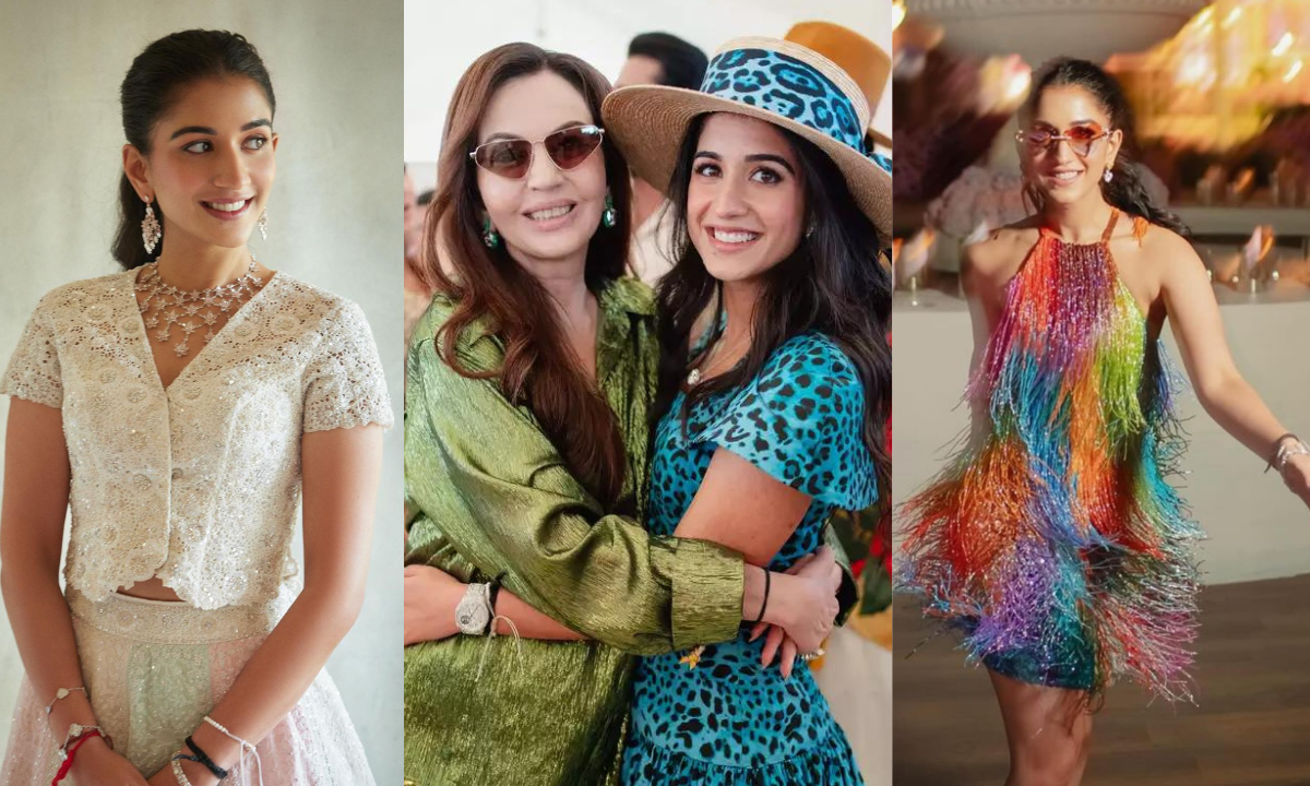 From Chikankari Lehenga To Animal Print Look To Fringe Dress: We’re Loving Radhika Merchant’s 3 New Pre-Wedding Looks! From Chikankari Lehenga To Animal Print Look To Fringe Dress: We’re Loving Radhika Merchant’s 3 New Pre-Wedding Looks!