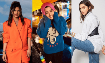 how-to-style-your-boyfriends-clothes-closet-oversized-accessories-belts-mix-match-layering-rashmika-mandanna-deepika-padukone-priyanka-chopra