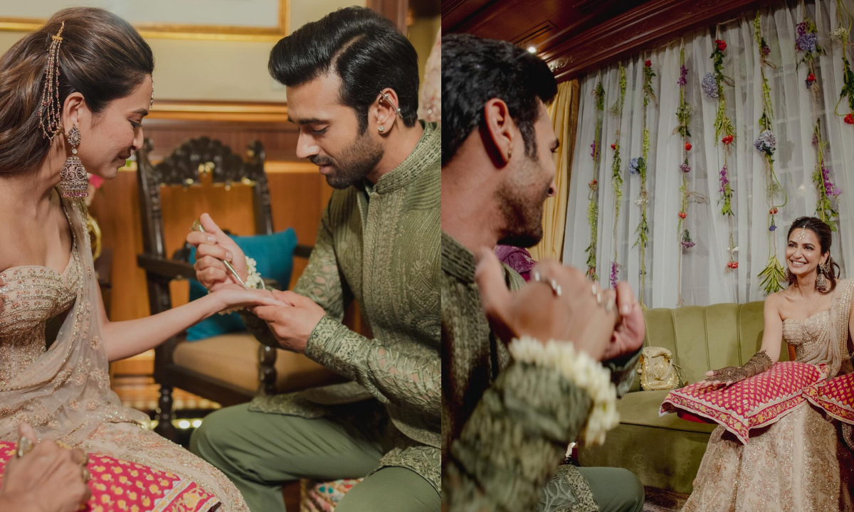 Pulkit Samrat Kriti Kharabanda Share Candid Pictures From Their Mehndi. Isn’t He The Cutest Dulha?