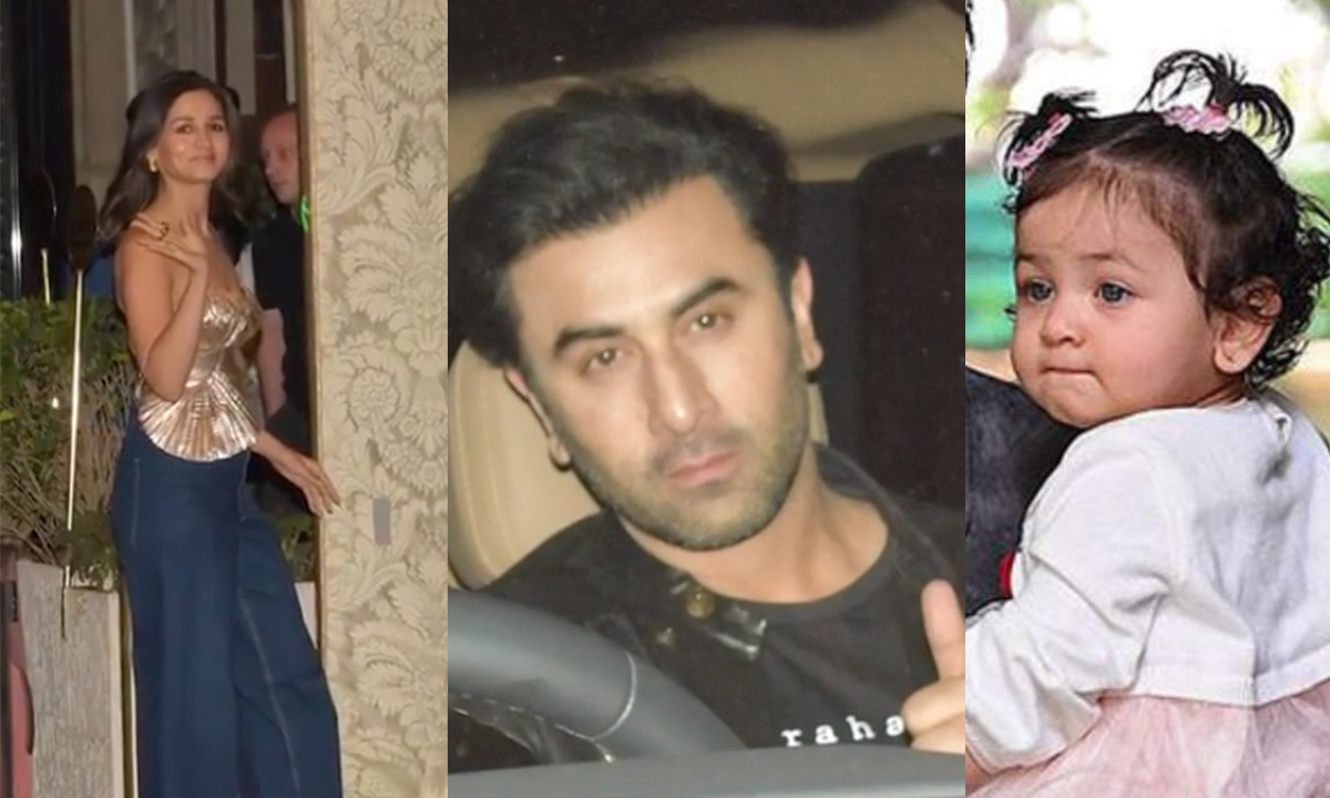 Ranbir Kapoor’s Raha Inspired Look Steals The Show At Alia Bhatt’s Birthday Dinner