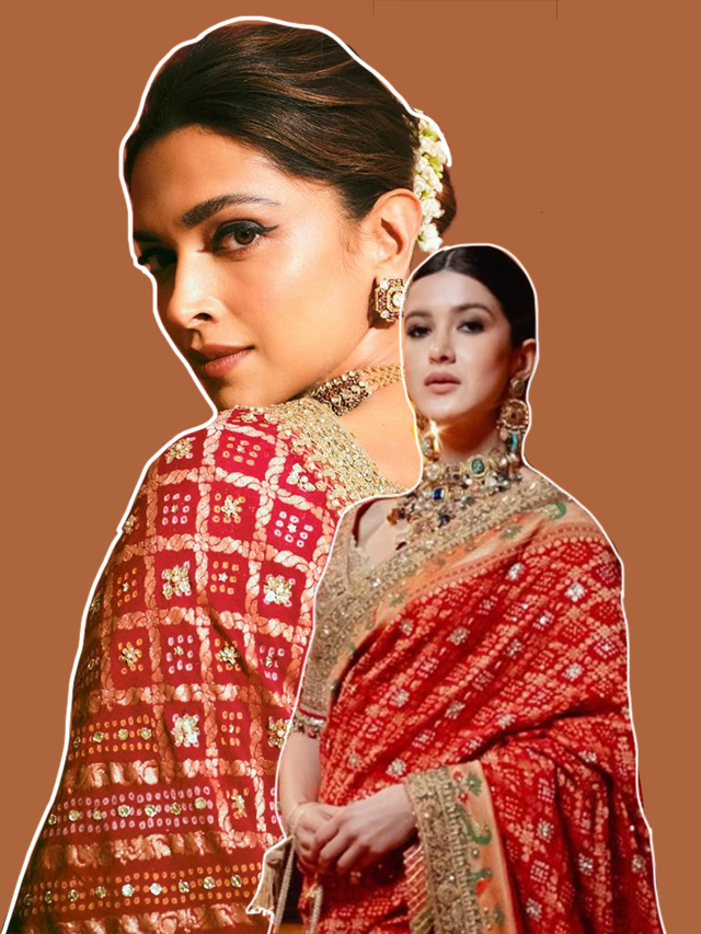Deepika Padukone, Shanaya Kapoor Styled The Same Saree In Two Ways For The Ambani Pre-Wedding