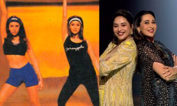 Fans Can’t Get Enough Of Madhuri Dixit, Karisma Kapoor’s Recreation Of Their Dil Toh Pagal Hai Dance Face- Off!