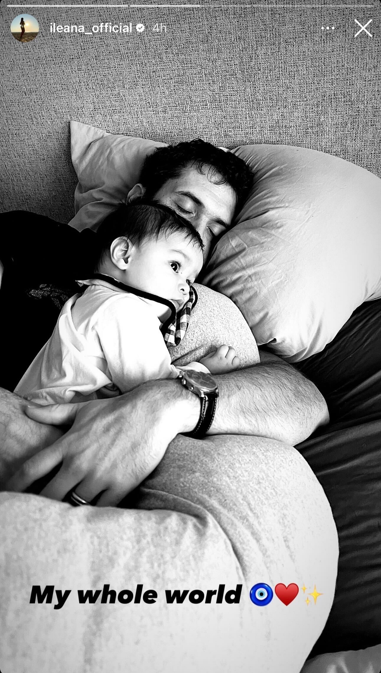Ileana-D’cruz-shares-cutest-photo-son-koa-bundled-up-dad-micheal-dolan-arm-whole-world 
