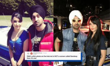 diljit-dosanjh-viral-photos-pics-wife-sandeep-kaur-reddit-rumour-marriage-model-instagram-mystery-woman