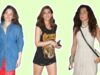 From Kriti Sanon In A Casual Tee To Taapsee Pannu In Dress, Cool And Tacky Celeb Looks At The Diljit Dosanjh Concert