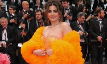 taarak-mehta-ka-ooltah-chashmah-fame-deepti-sadhwani-walks-cannes-film-festival-red-carpet-debut-orange-dress