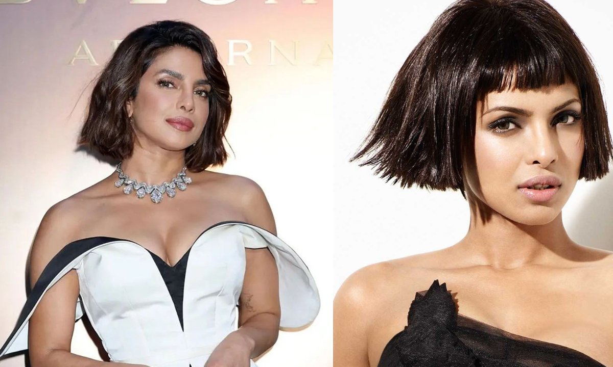 Priyanka Chopra Debuts New Bob Haircut At Bulgari Event. It’s Giving Meghna Mathur From Fashion! Priyanka Chopra Debuts New Bob Haircut At Bulgari Event. It’s Giving Meghna Mathur From Fashion!