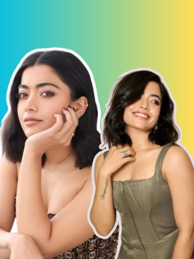 7 Cute Summer Hairstyles For Short Hair Inspired By Rashmika Mandanna!