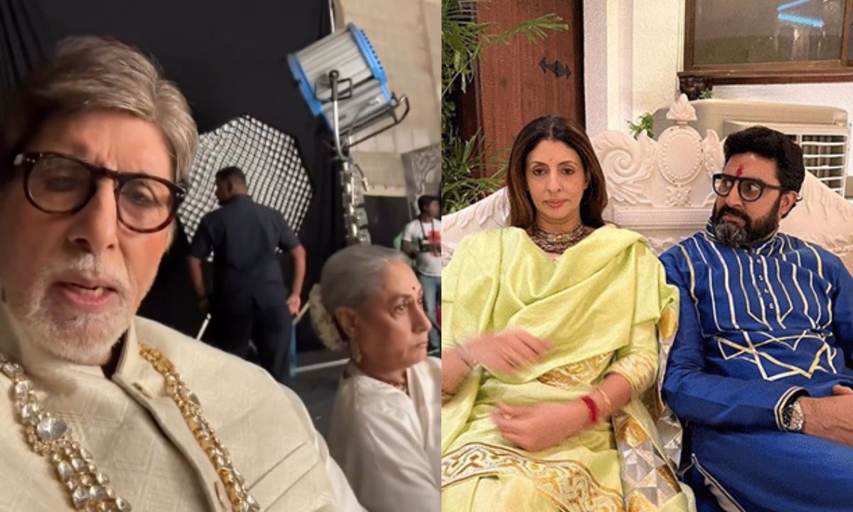 Amitabh Bachchan, Jaya Bachchan Celebrate 51st Anniversary; Actor Calls Abhishek, Shweta Their 2 Progress Reports Amitabh Bachchan, Jaya Bachchan Celebrate 51st Anniversary; Actor Calls Abhishek, Shweta Their 2 Progress Reports