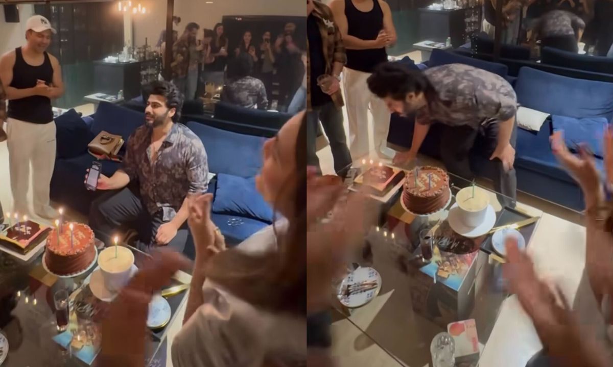 Arjun Kapoor’s Birthday Bash Was A Cosy Party With Varun Dhawan, Janhvi Kapoor And More. Watch The Video Here!