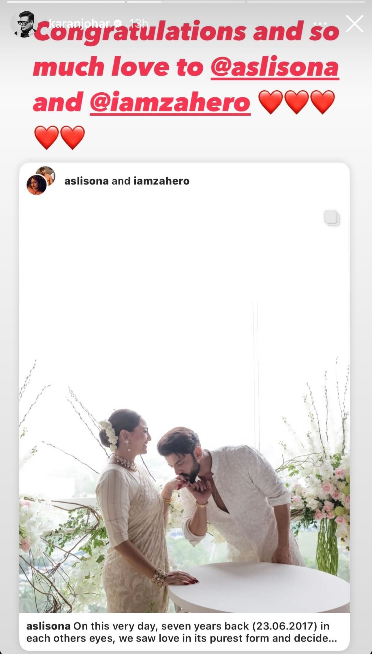 Sonakshi Sinha, Zaheer Iqbal Wedding: Alia Bhatt, Kiara Advani, Parineeti Chopra And More Drop Sweet Wishes!
