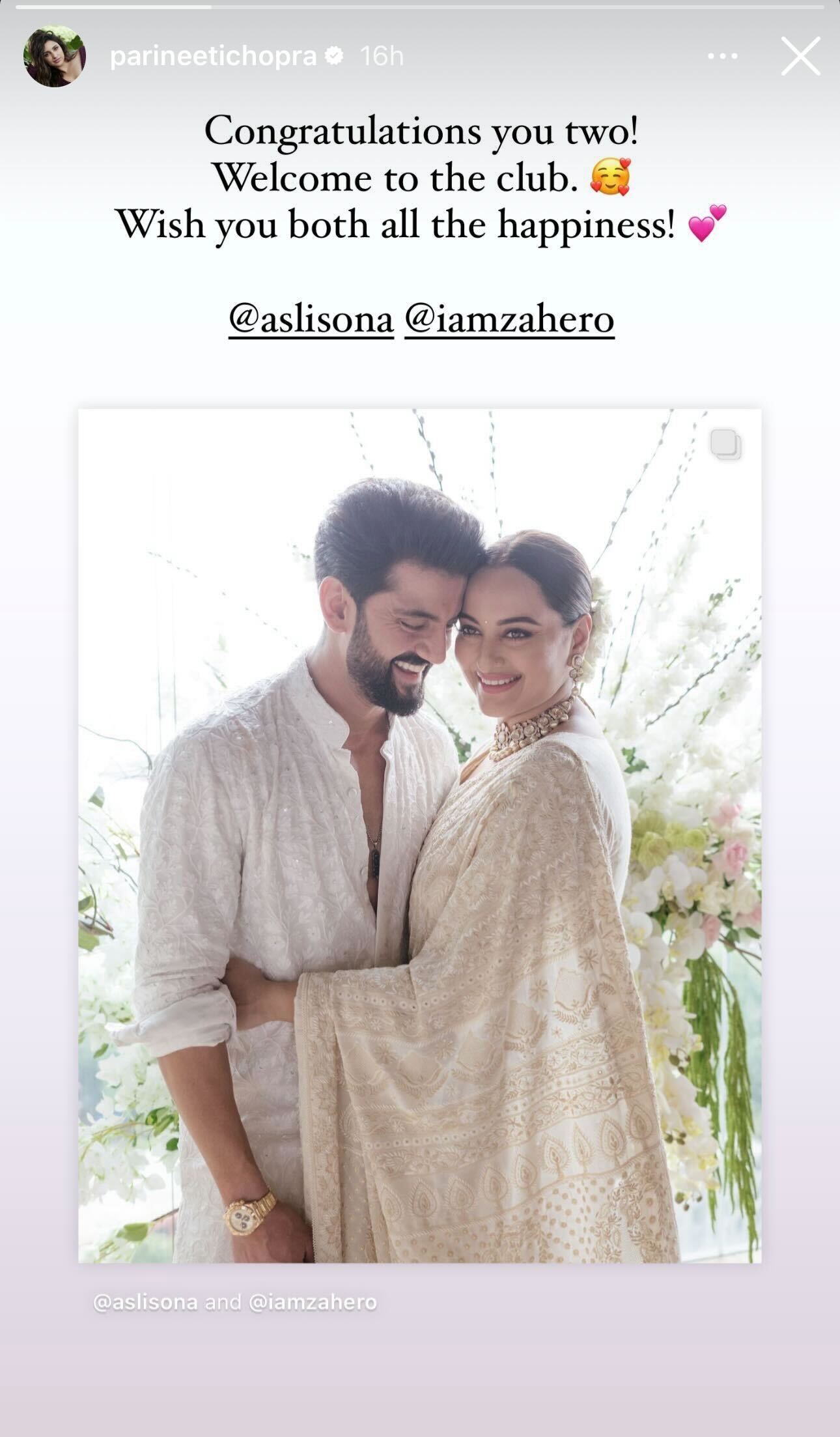 Sonakshi Sinha, Zaheer Iqbal Wedding: Alia Bhatt, Kiara Advani, Parineeti Chopra And More Drop Sweet Wishes!
