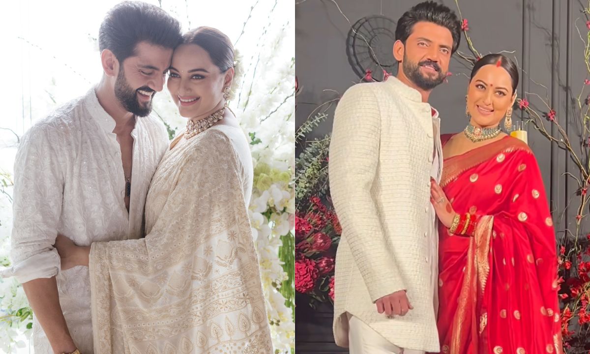 Sonakshi Sinha’s Bridal Beauty Breakdown: From Minimal Wedding Glam To Bold Reception Look, All You Need To Know!