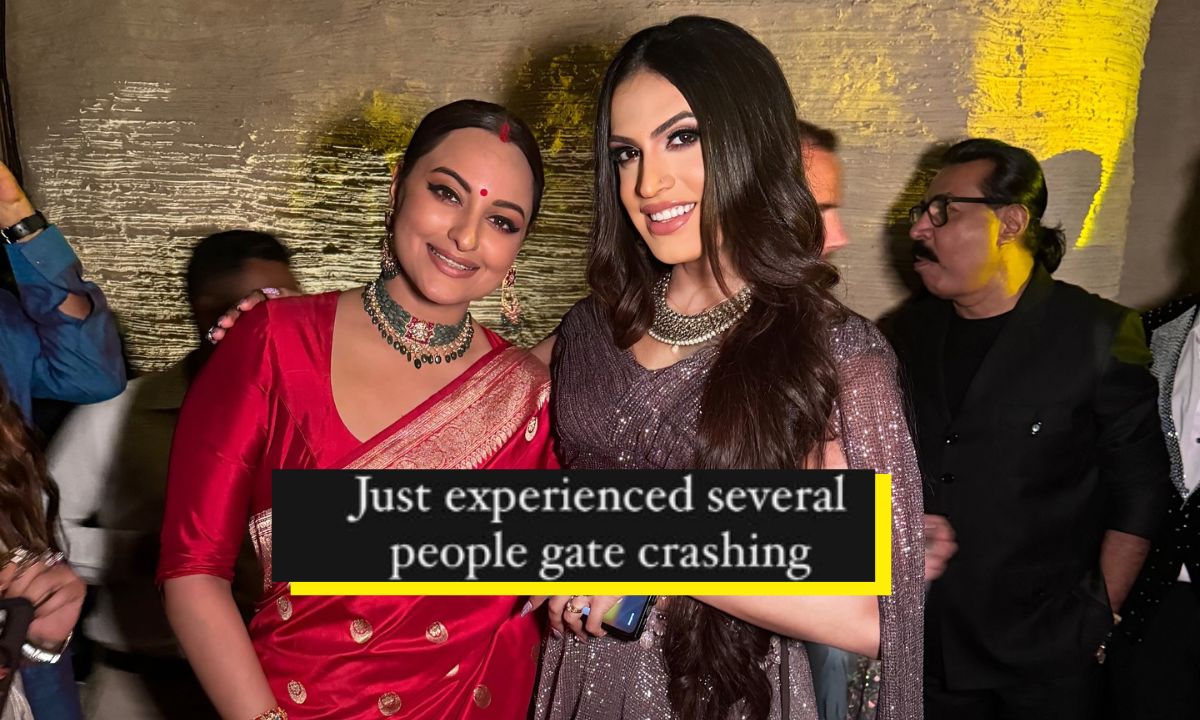 Sonakshi Sinha Reacts To Sushant Digvikr's Post About Gatecrashers At Her Wedding With Zaheer. It’s Hilarious!