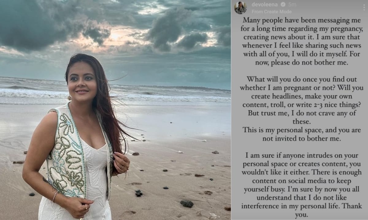 devoleena bhattacharjee pregnancy rumours