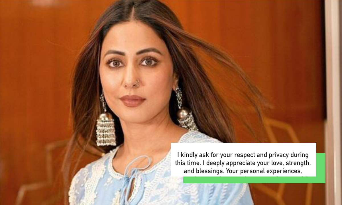 Hina Khan Diagnosed With Stage 3 Breast Cancer, Says “My Treatment Has Already Begun” Hina Khan Diagnosed With Stage 3 Breast Cancer, Says “My Treatment Has Already Begun”