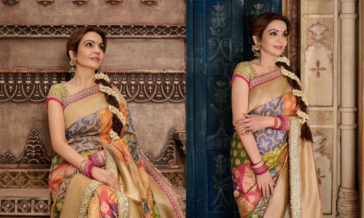 Did You Know Nita Ambani’s Royal Rangkat Saree Took 6 Months To Weave? See Here!