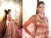 Isha Ambani Dazzles In Traditional Tarun Tahiliani Lehenga With Ruby Hair Pin Featuring a Dancing Girl!