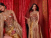 Radhika Merchant Wears Anamika Khanna, Dolce & Gabbana Couture Saree For Reception. Golden Girl!